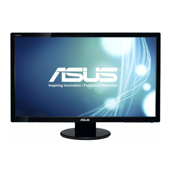 Asus VE276 Serie Guide De L'utilisateur
