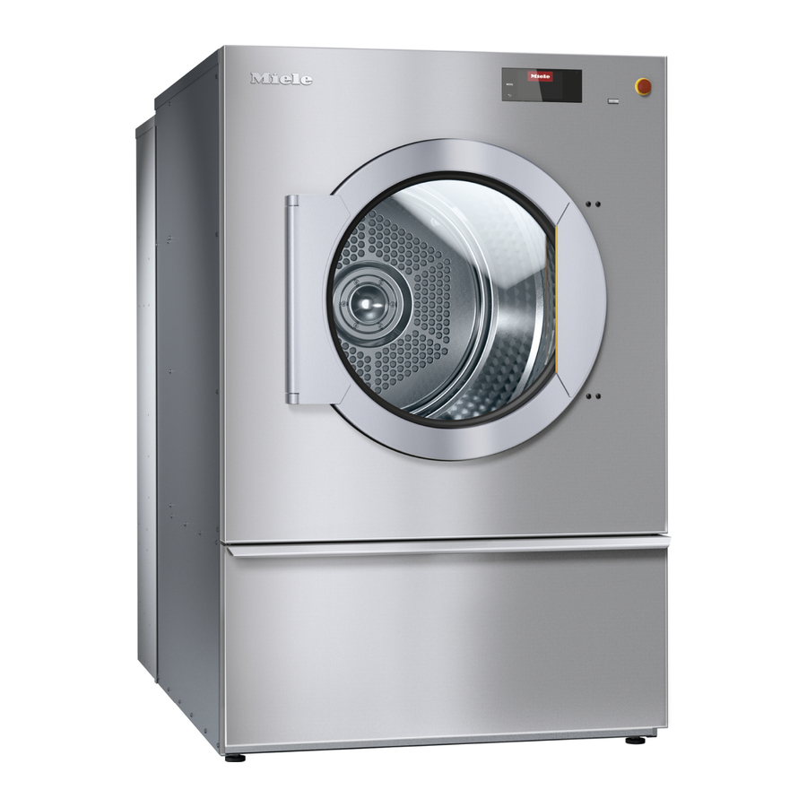 Miele PDR 922 HP Mode D'emploi Abrégé