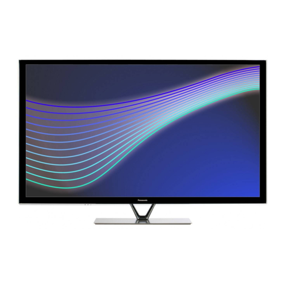 Panasonic TX-P50VT60E Mode D'emploi