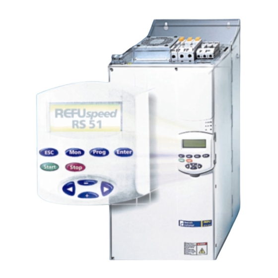 Bosch Rexroth REFUspeed RS51 Manuels