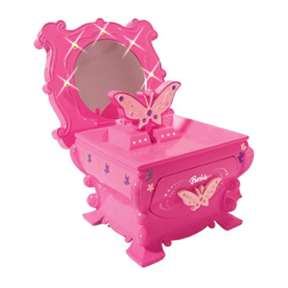 LEXIBOOK junior Barbie Magic Music Box Mode D'emploi