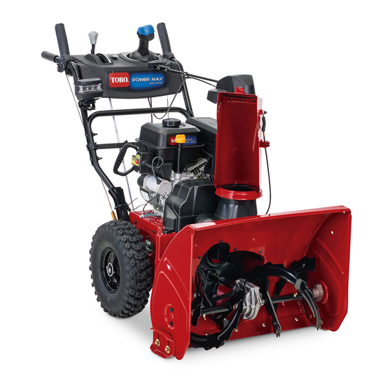 Toro Power Max 826 OE Manuel De L'utilisateur