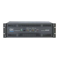 QSC RMX 5050 Manuel De L'utilisateur