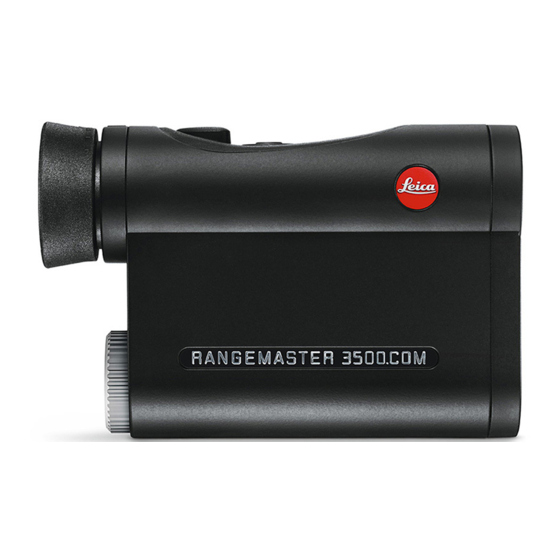 Leica RANGEMASTER 3500.COM Mode D'emploi
