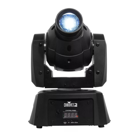 Chauvet INTIMIDATOR SPOT 100 IRC Guide De Référence Rapide