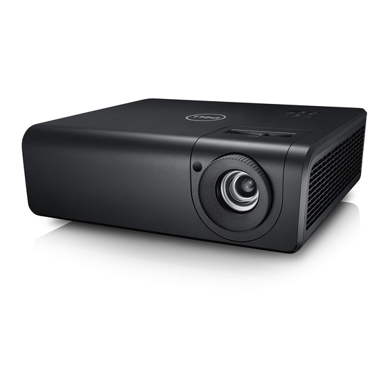 Dell Advanced Projector P519HL Guide De L'utilisateur