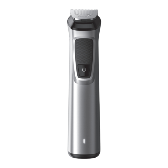 Philips Multigroom Serie Mode D'emploi