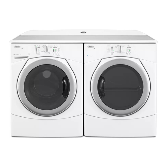 Whirlpool duet WED9150WW0 Manuels