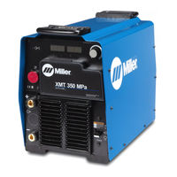 Miller XMT 350 MPa Auto-Line Manuel De L'utilisateur