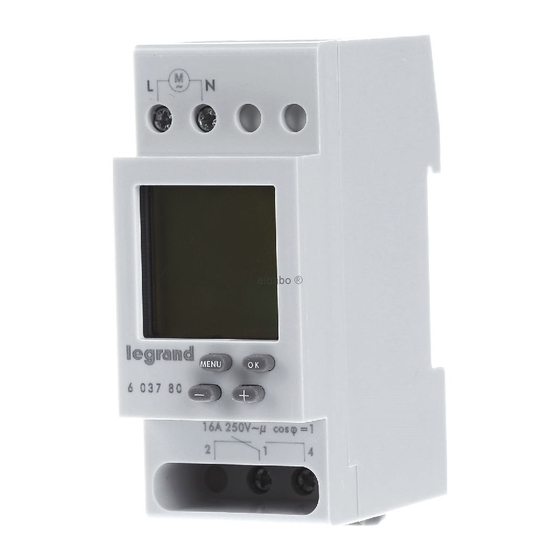 LEGRAND MicroRex D21 Plus2 Instructions D'installation