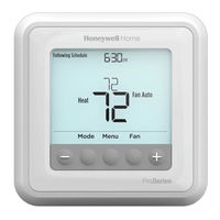 Honeywell Home TH6220U2000 Instructions D'installation