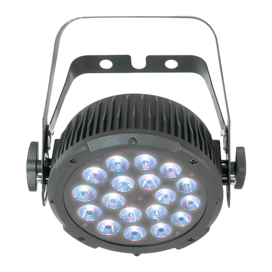 Chauvet SlimPAR PRO TRI Manuel De Référence