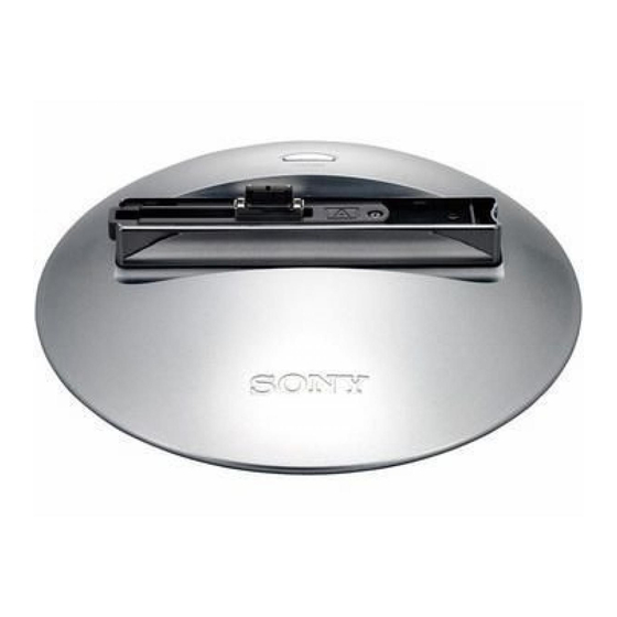 Sony IPT-DS1 Mode D'emploi