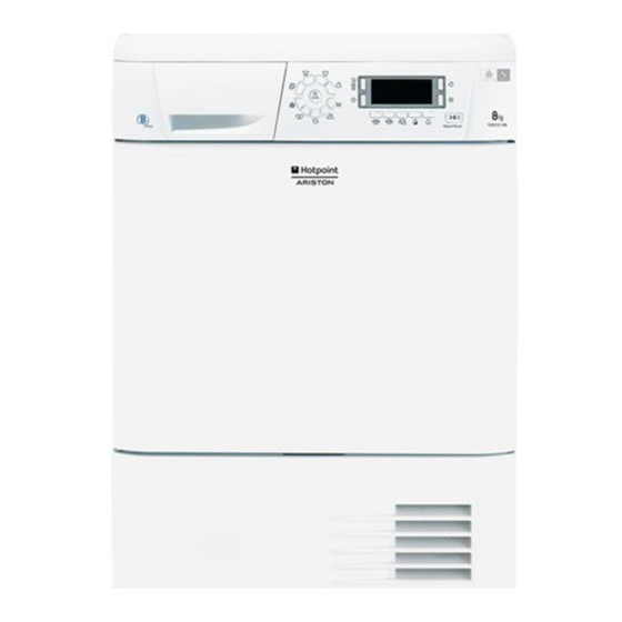 Hotpoint Ariston TCDG 51XB Mode D'emploi