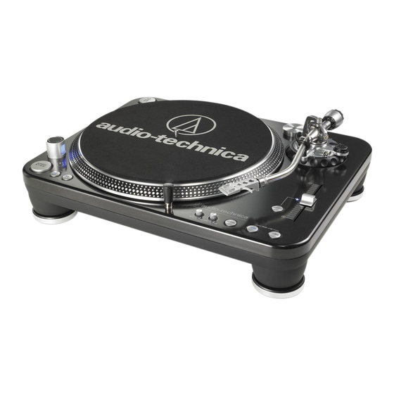 Audio-Technica ATLP1240USBXP Manuel De L'utilisateur