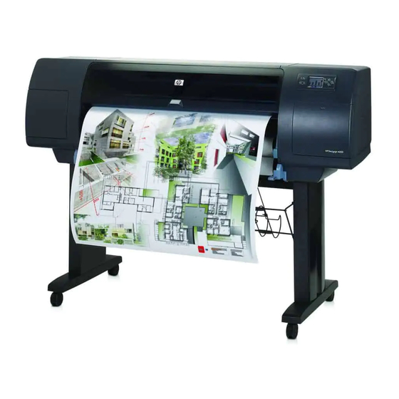 HP Designjet 4000 Instructions D'installation