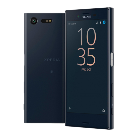 Sony Xperia X Compact F5321 Guide De L'utilisateur