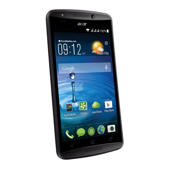 Acer Liquid E700 Manuels