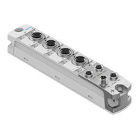 Festo CPX-AP-I-4AI-U-I-RTD-M12 Mode D'emploi