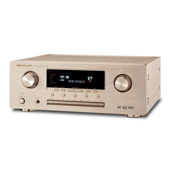 Marantz SR4300 Mode D'emploi