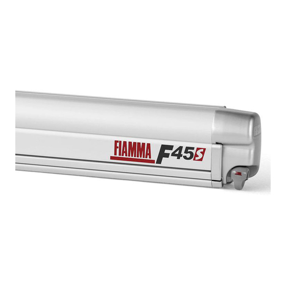 Fiamma F45 ti 350 PLATINUM Manuels