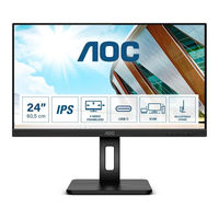AOC 24P2C Manuel D'utilisation