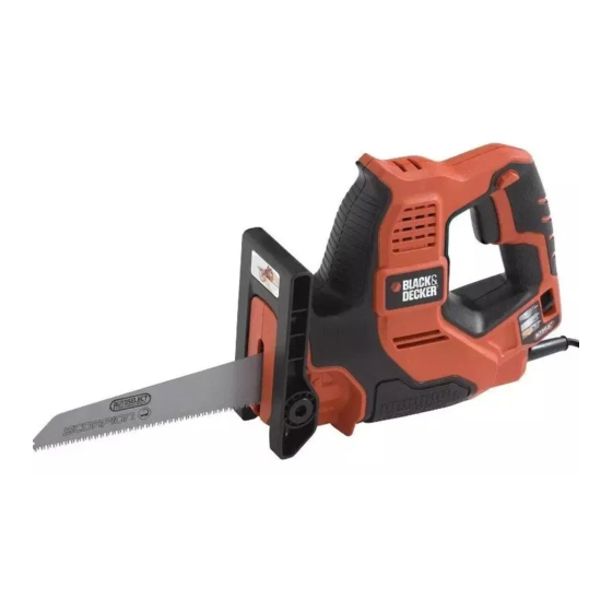 Black & Decker RS890 Traduction Des Instructions Initiales