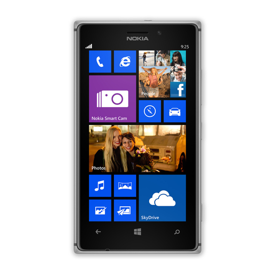 Nokia Lumia 925 Manuel D'utilisation
