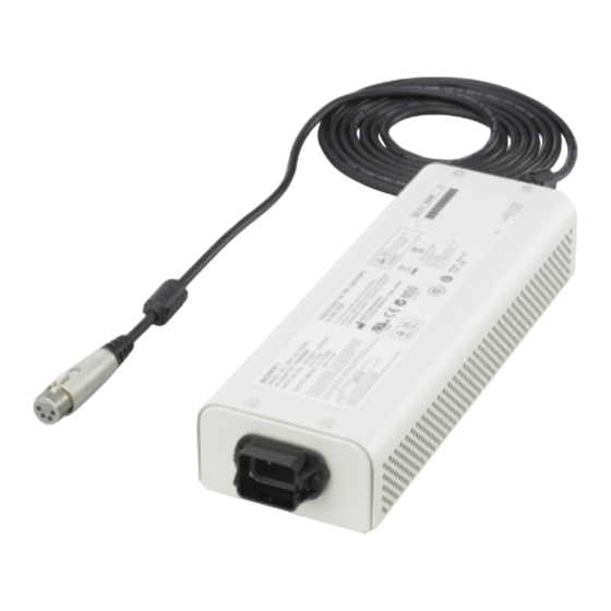 Sony AC-110MD Instructions D'utilisation