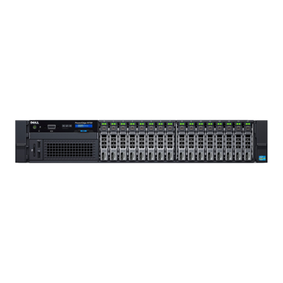 Dell PowerEdge R730 Manuel Du Propriétaire