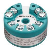 Siemens SITRANS TH200 Instructions De Service