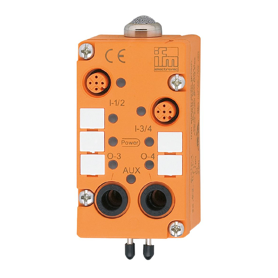 IFM Electronic AS-i AirBox 32 Notice De Montage