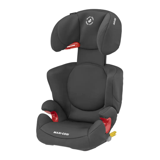 Maxi-Cosi Rodi XP Mode D'emploi & Garantie