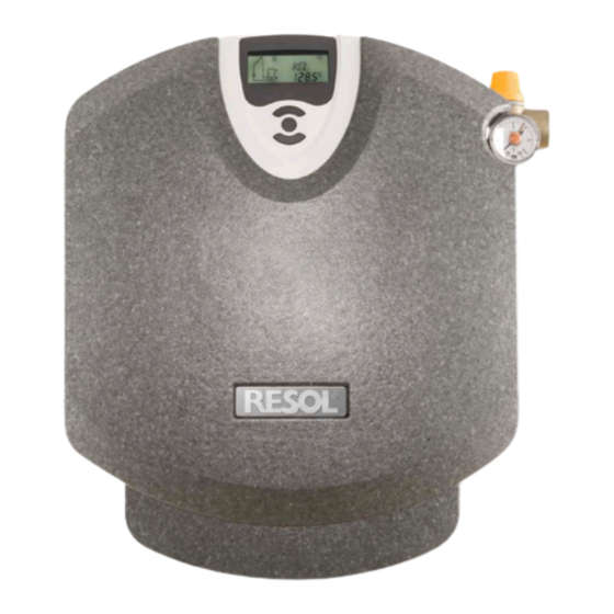 Resol FlowSol C Manuel Pour Le Technicien Habilité