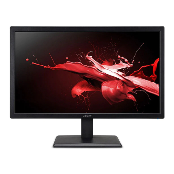 Acer EG220Q Manuels