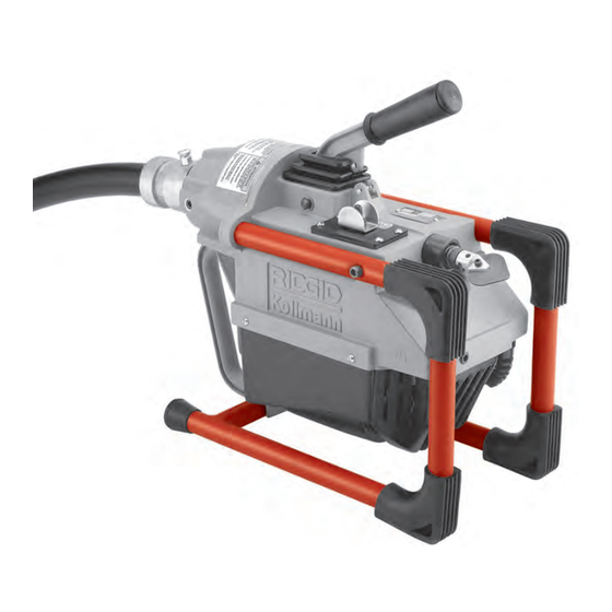 RIDGID K-60SP Mode D'emploi