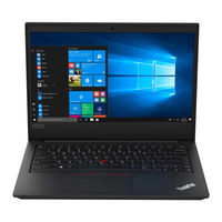 Lenovo ThinkPad E495 Mode D'emploi