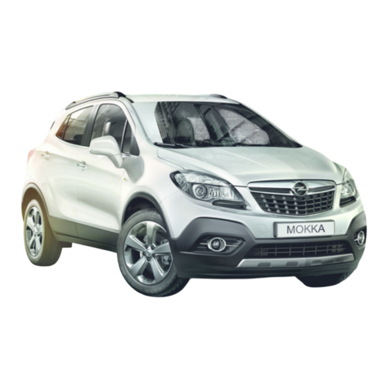 Opel MOKKA Guide De L'infotainment