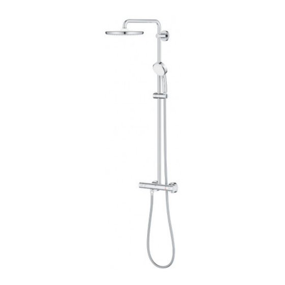 Grohe NEW TEMPESTA COSMOPOLITAN SYSTEM 26671000 Mode D'emploi