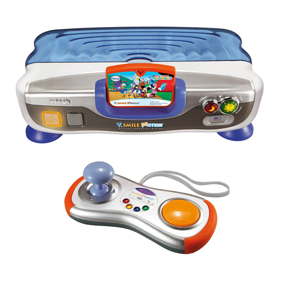 VTech V.Smile Motion Manuel D'utilisation