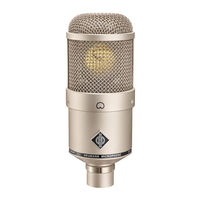 Neumann.Berlin M 147 Tube Mode D'emploi