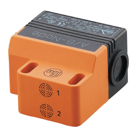 IFM Electronic AS-interface AC2316 Notice De Montage