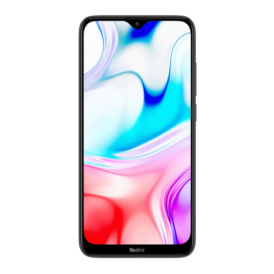 Xiaomi REDMI 8 Guide D'utilisation