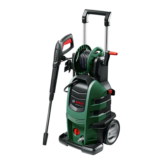Bosch Advanced AdvancedAquatak 150 Notice Originale