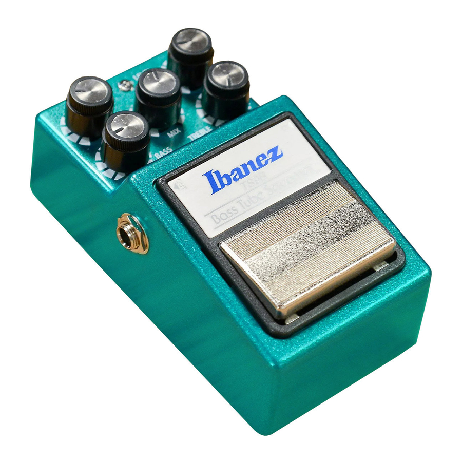 Ibanez TS9B Mode D'emploi