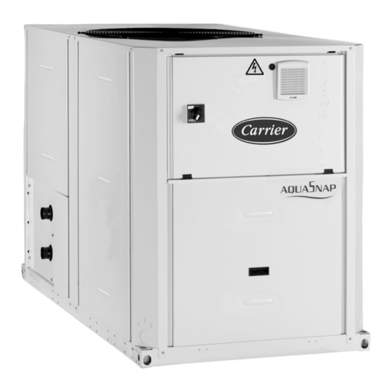 Carrier AquaSnap 30RBS 039-160 Manuel De Régulation