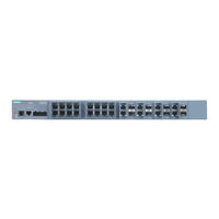 Siemens SIMATIC NET SCALANCE XR526-8C Instructions De Service