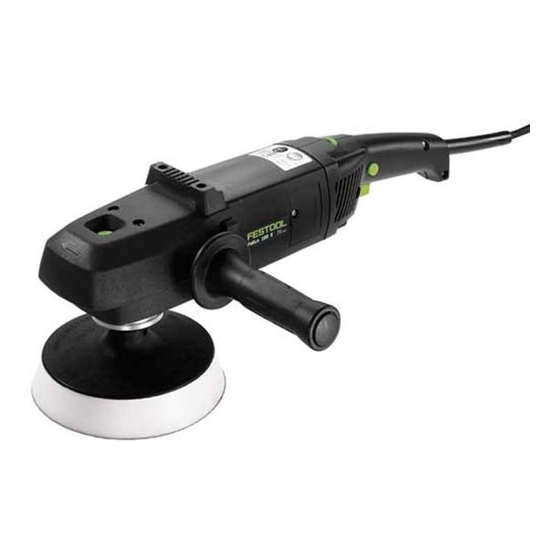 Festool POLLUX 180 E Notice D'utilisation D'origine