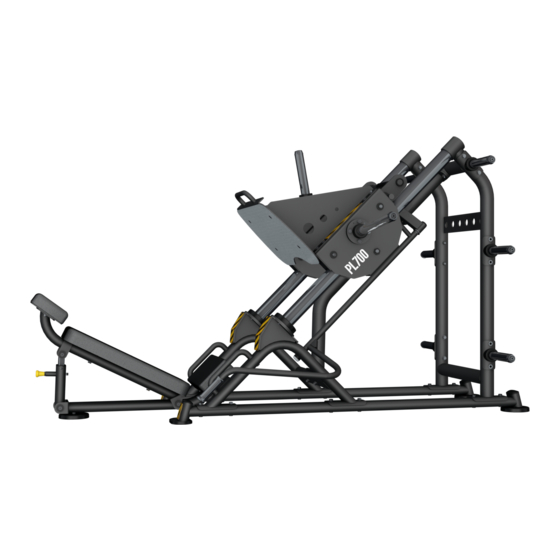 BH FITNESS PL700 Instructions De Montage Et D'utilisation