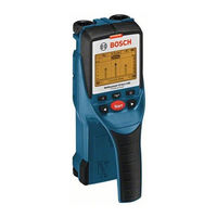 Bosch D-tect 150 Professional Notice Originale